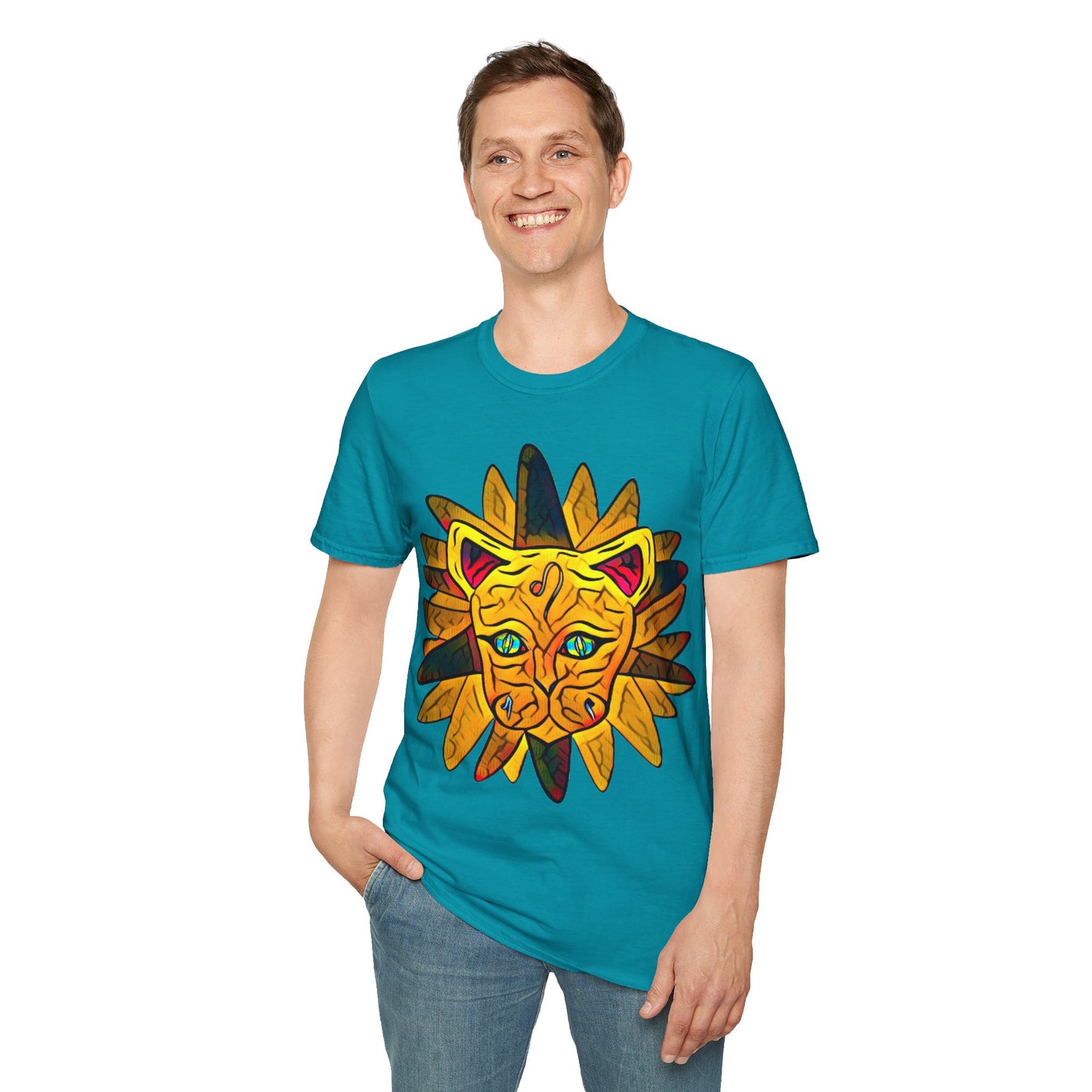 Trippy Leo Lion T-Shirt