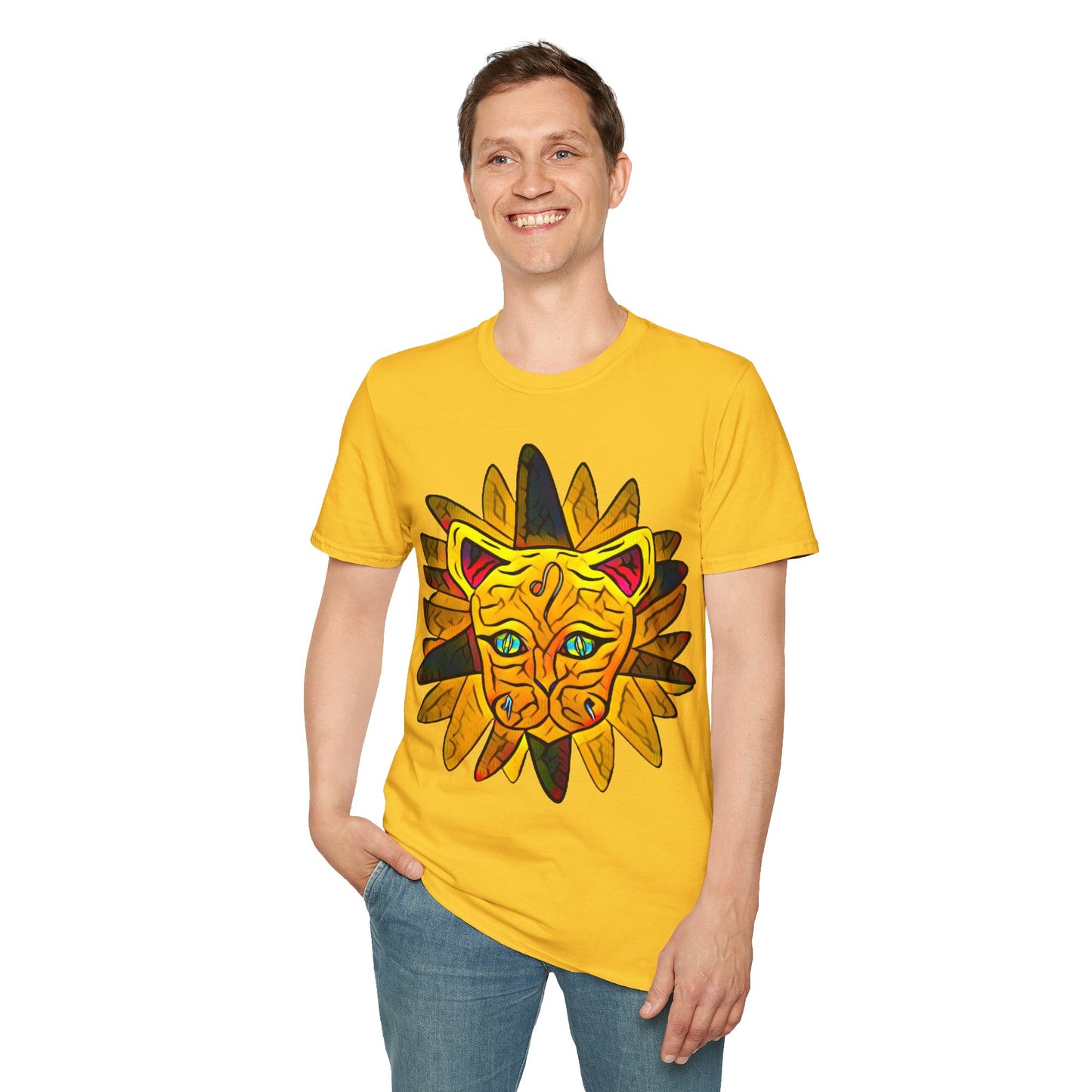 Trippy Leo Lion T-Shirt