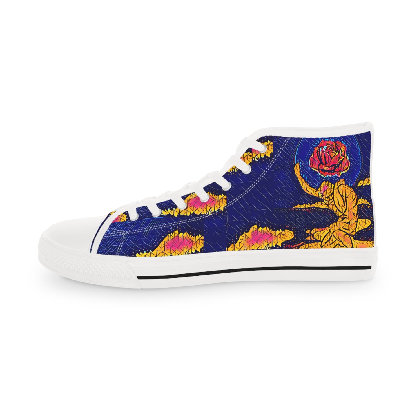 Mens Wrought of Atlas Rose High Tops