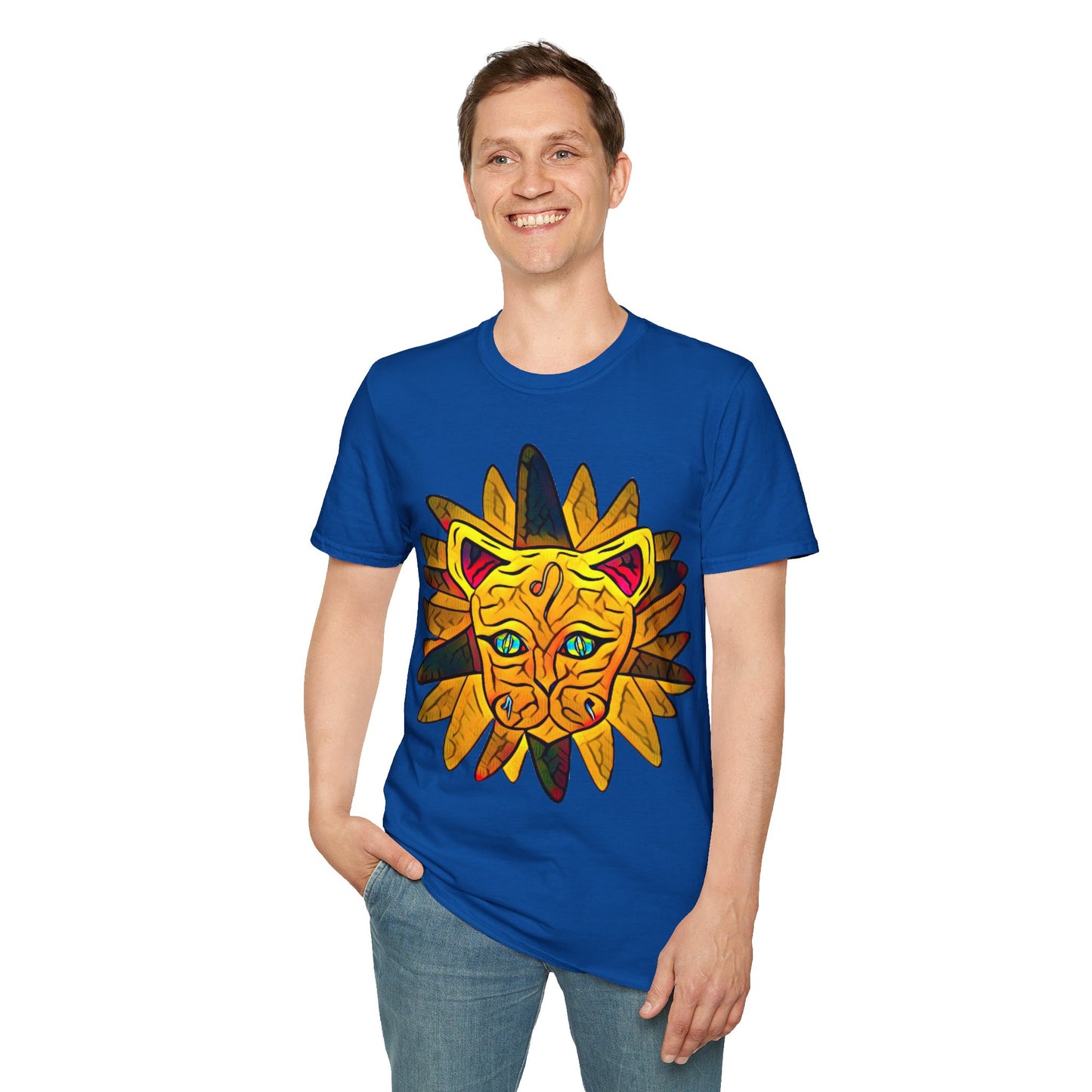 Trippy Leo Lion T-Shirt