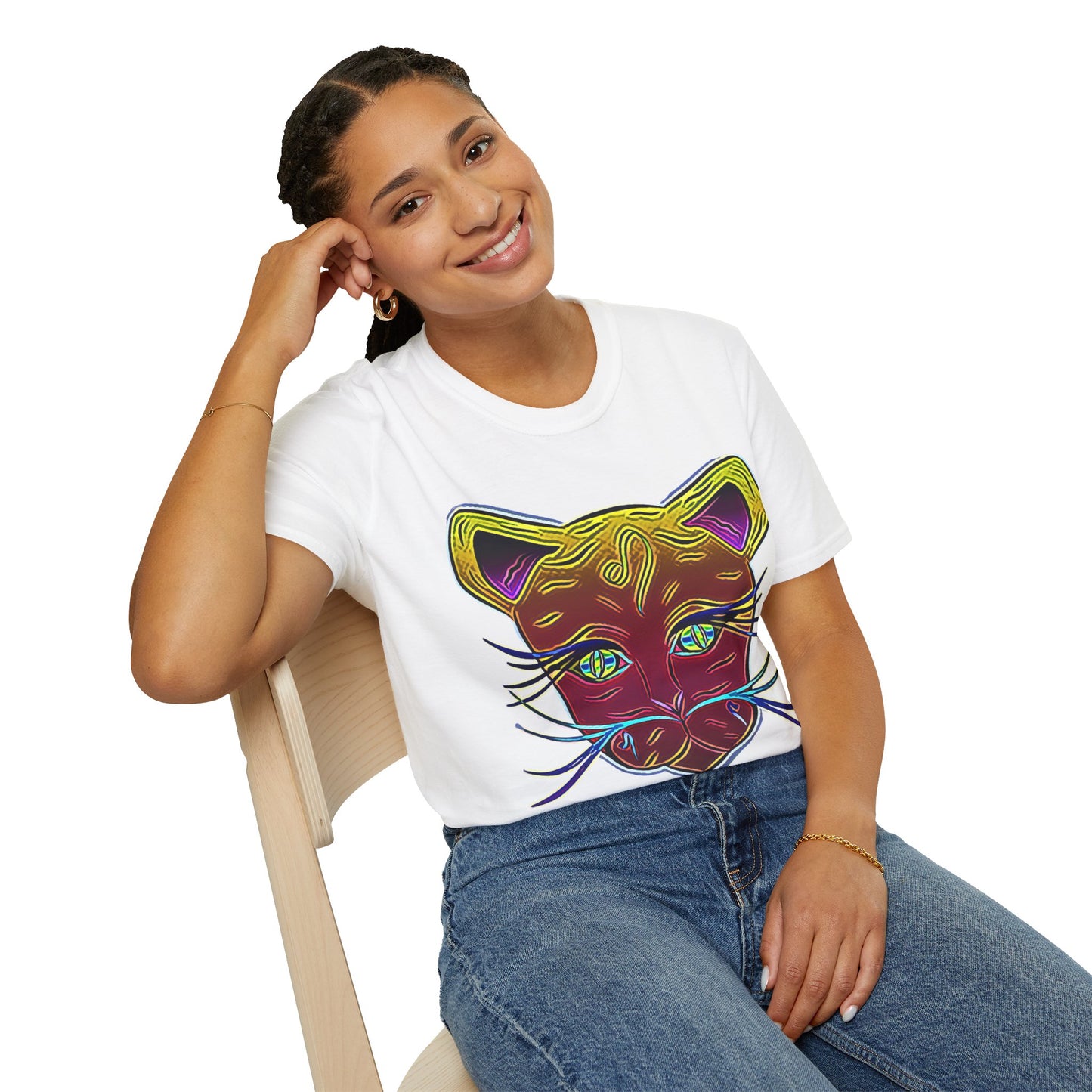 Trippy Leo Lioness T-Shirt