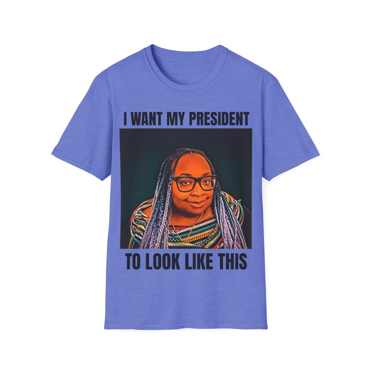 MY PRESIDENT Black Text T-Shirt