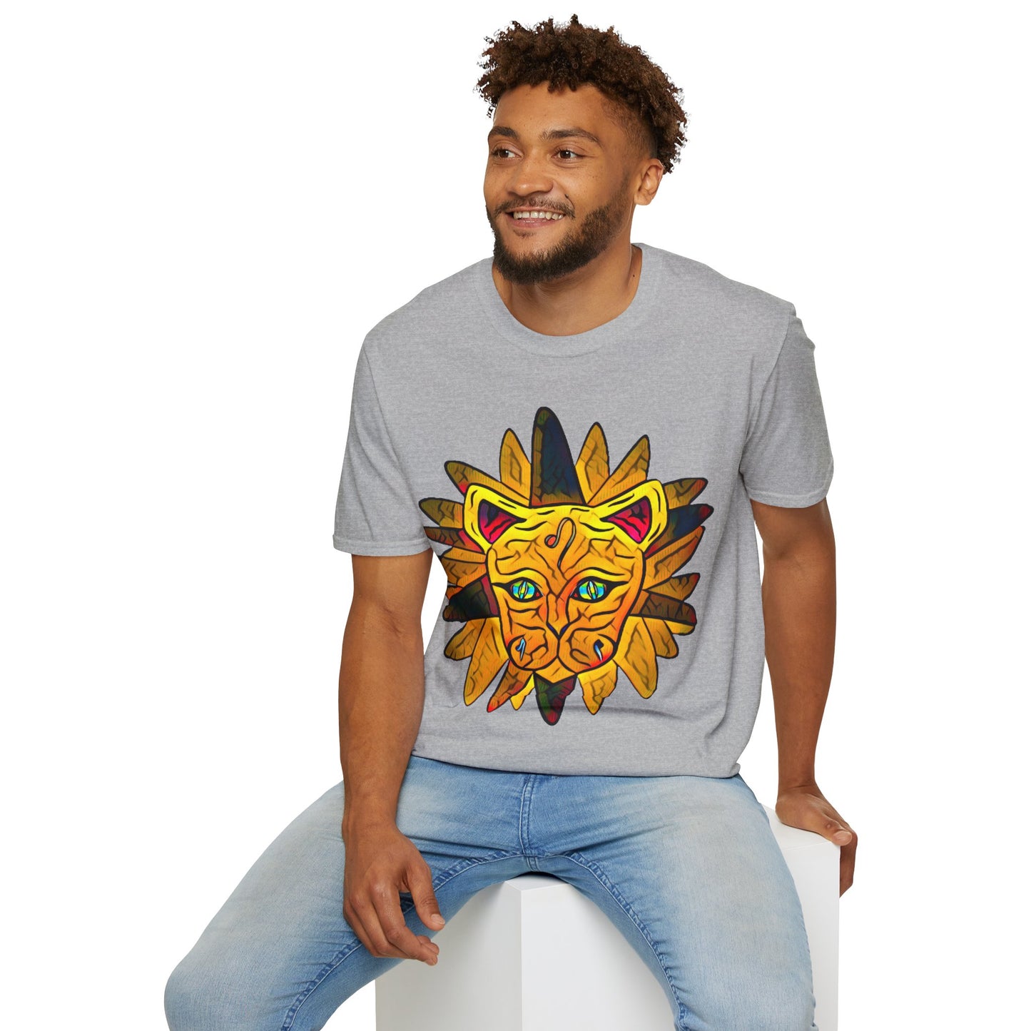 Trippy Leo Lion T-Shirt