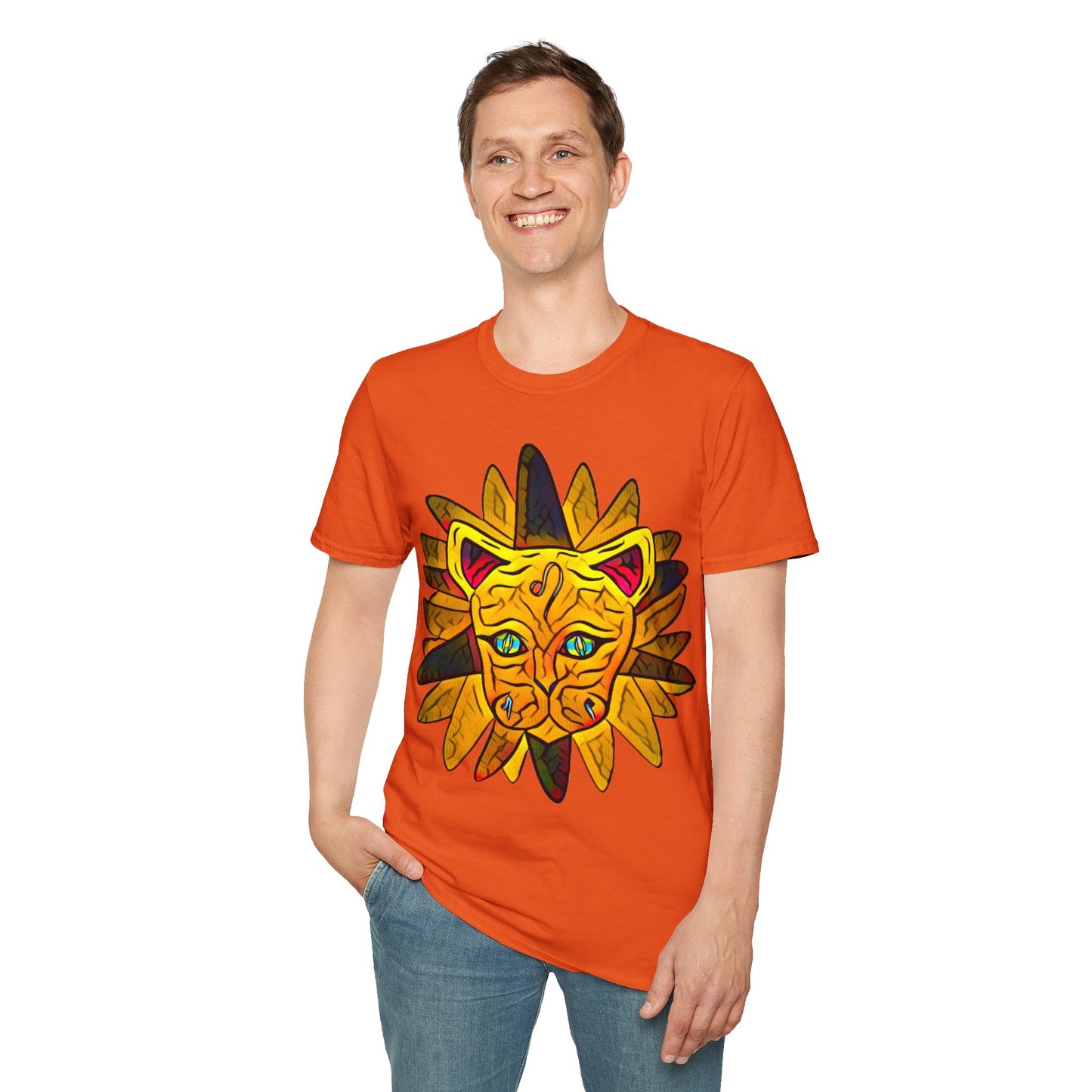 Trippy Leo Lion T-Shirt