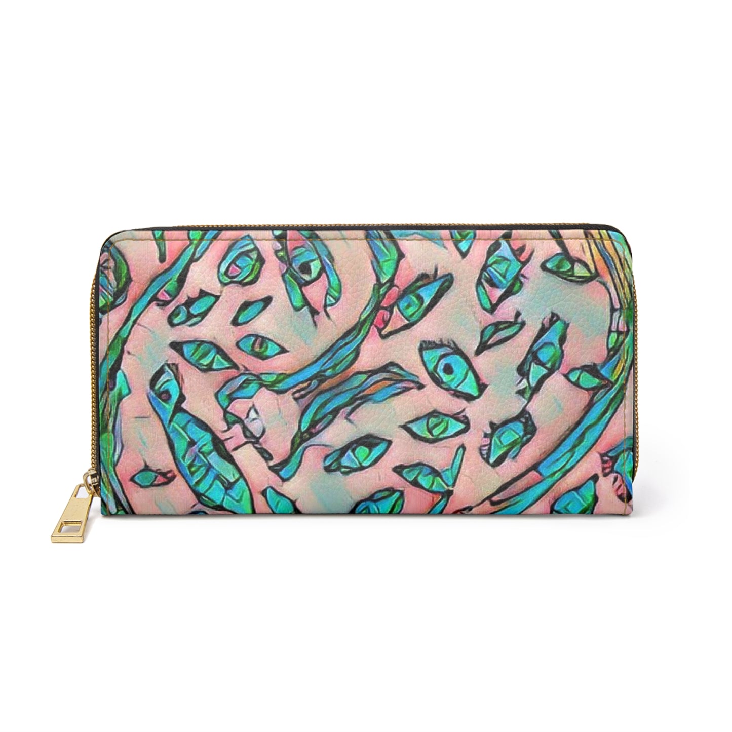 Eyes of Argos Peacock Clutch (Green & Blue)