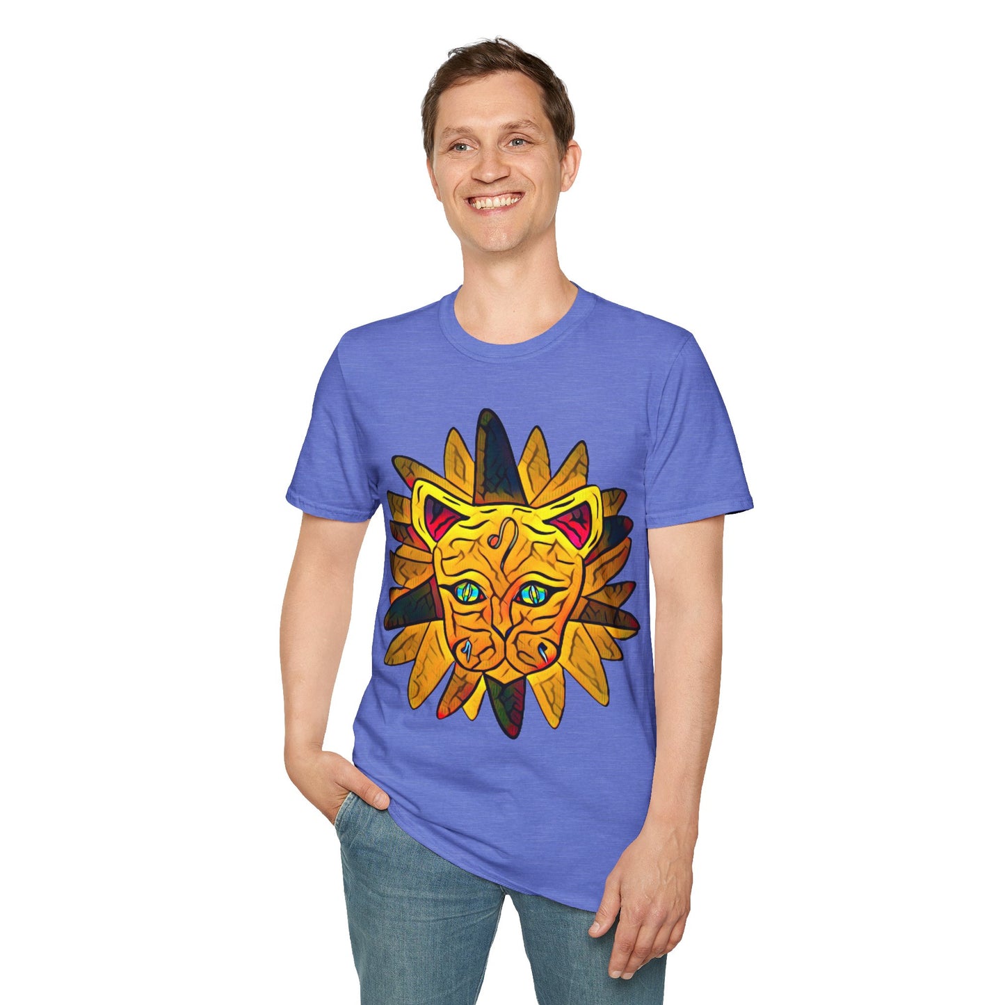 Trippy Leo Lion T-Shirt