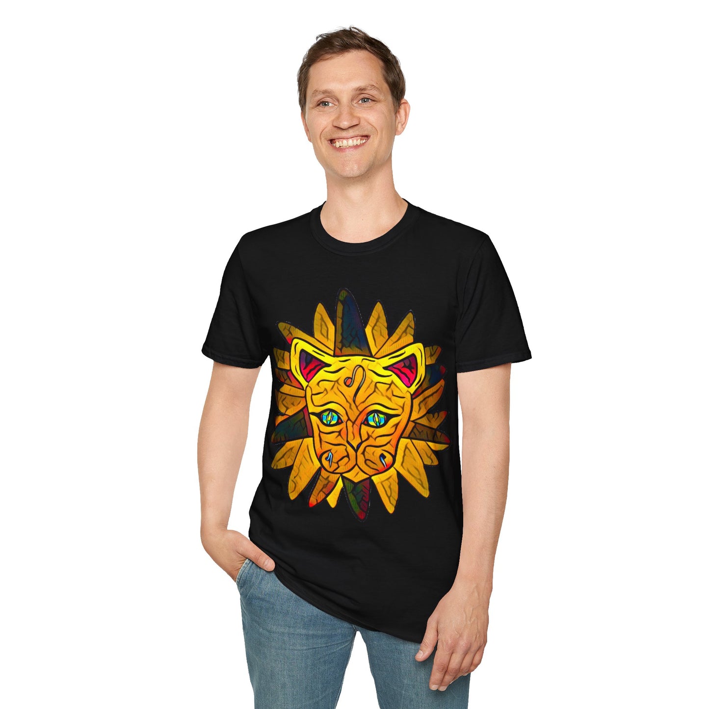 Trippy Leo Lion T-Shirt