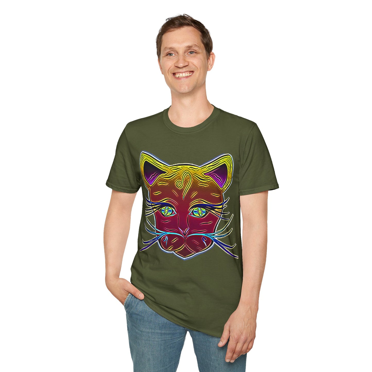 Trippy Leo Lioness T-Shirt