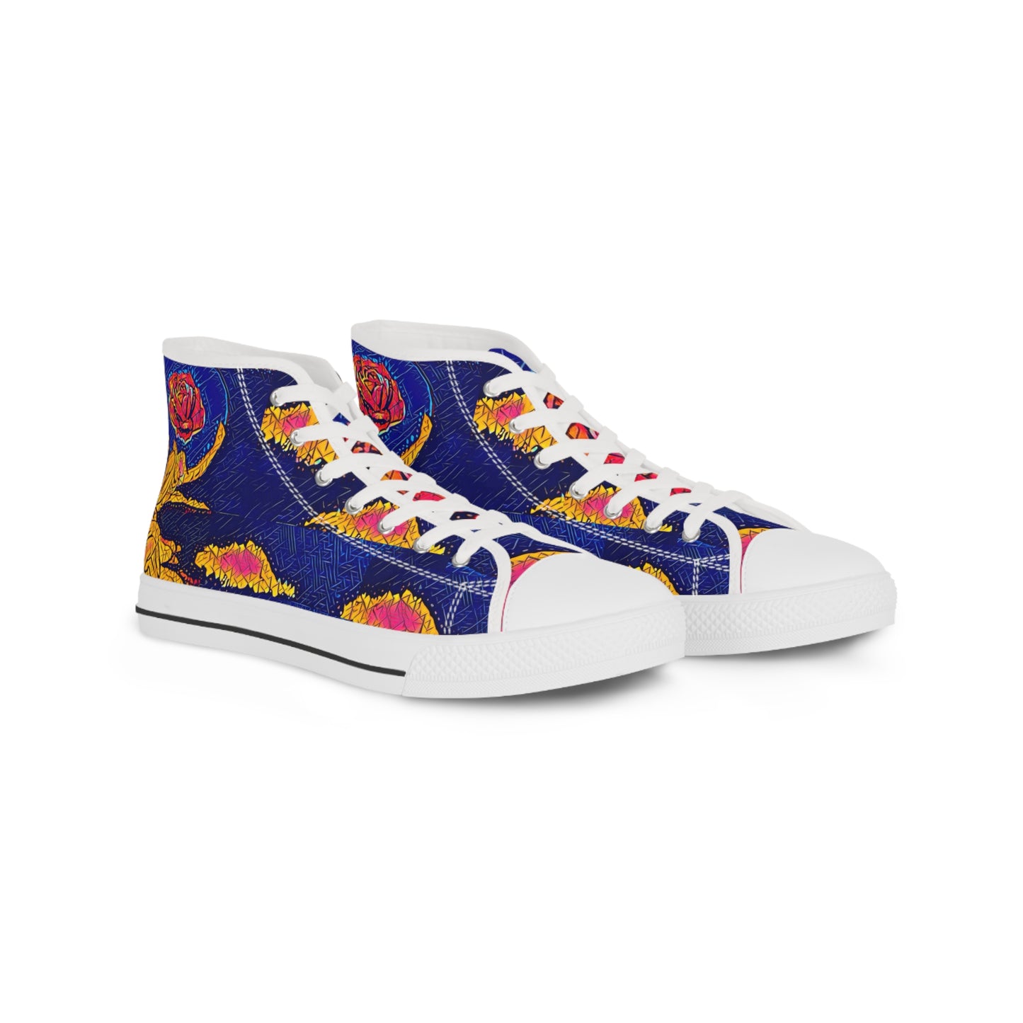 Mens Wrought of Atlas Rose High Tops