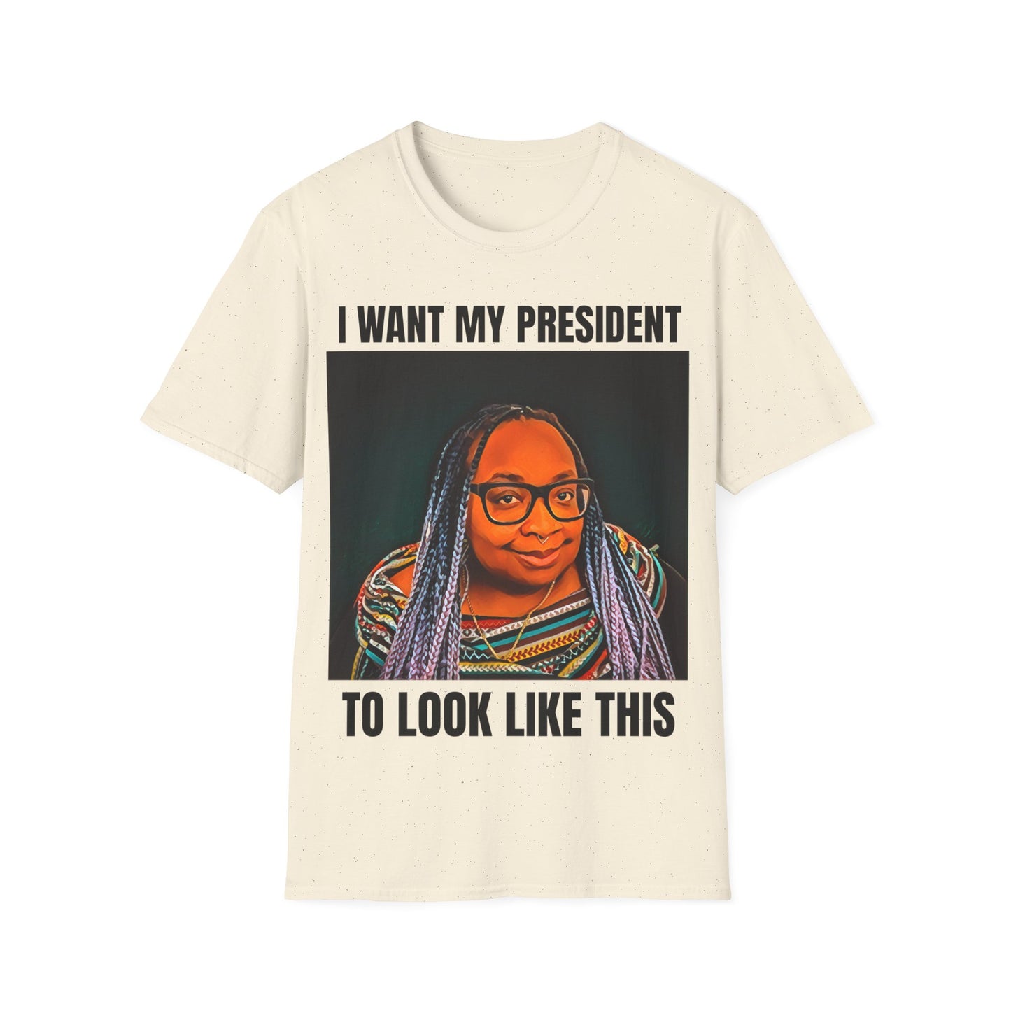 MY PRESIDENT Black Text T-Shirt