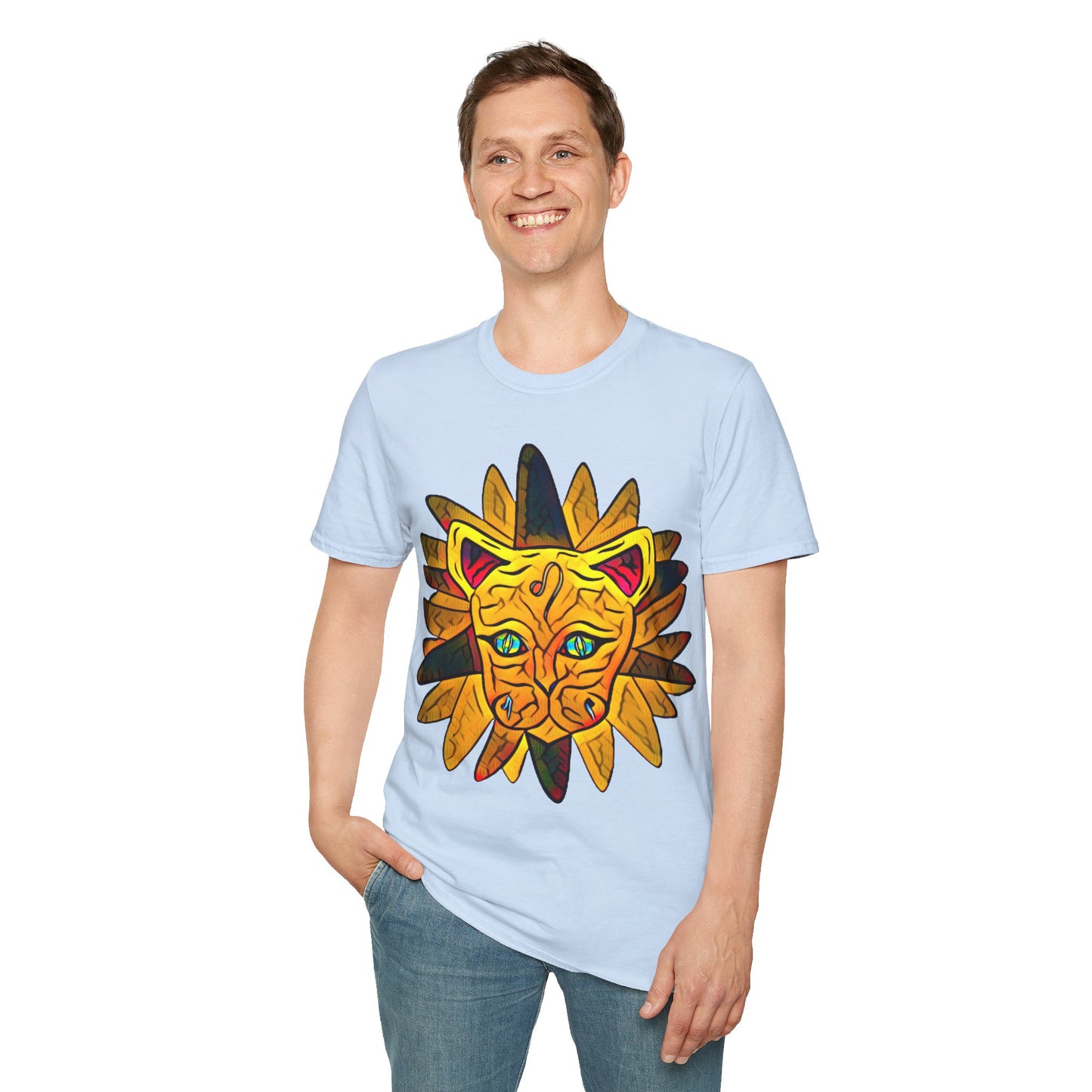 Trippy Leo Lion T-Shirt